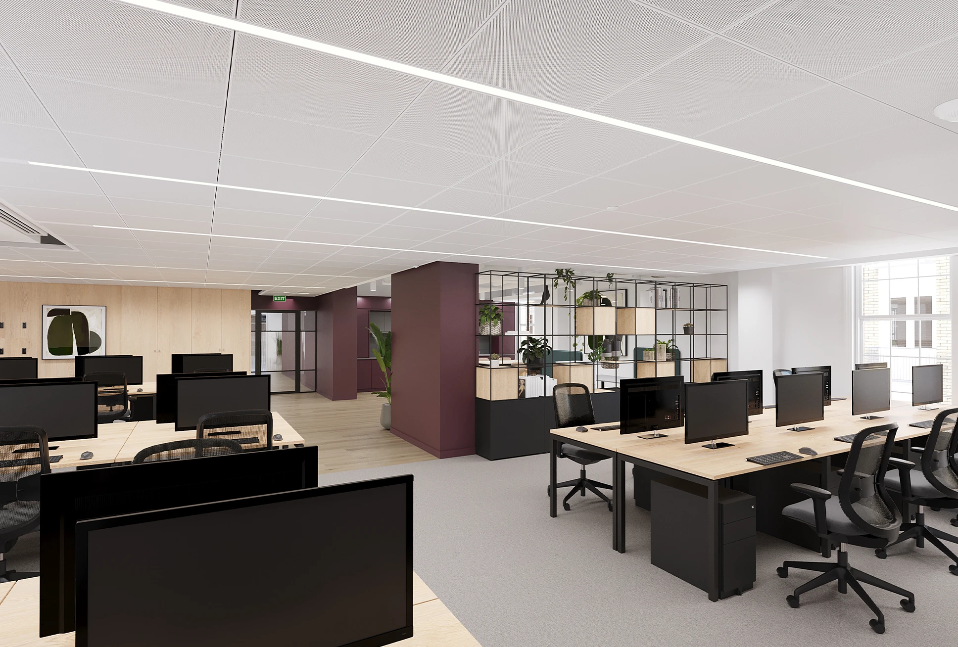 1st Floor Open Plan Workspace